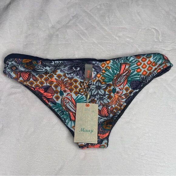 Maaji Jacquard Furor Reversible Bikini Bottom - Picture 6 of 7